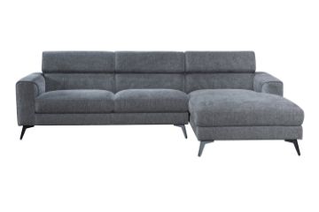 Picture of Frankfurt Sectional Fabric Sofa (Grey)