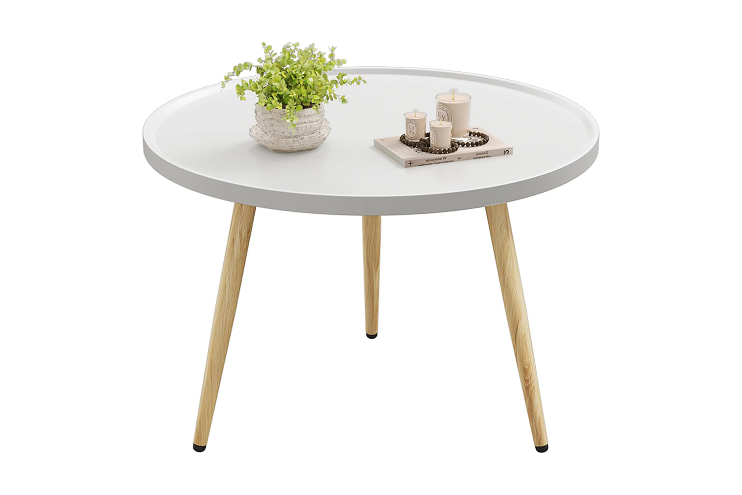 SAYGORE D60 Side Table (Off White)