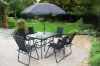 Picture of JAXON 8PC Outdoor Dining Set with Umbrella
