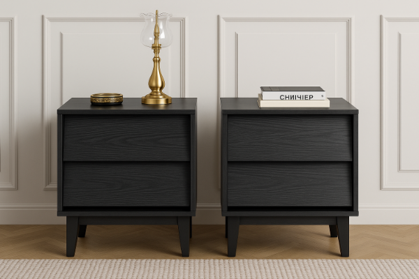Picture of NARDI 2-Drawer Bedside Table - Set of 2 
