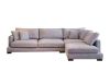 Picture of  [FLOOR MODEL CLEARANCE] WONDERLAND Chaise Facing Left Feather-Filled Fabric Sectional Sofa