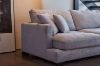 Picture of  [FLOOR MODEL CLEARANCE] WONDERLAND Chaise Facing Left Feather-Filled Fabric Sectional Sofa