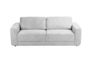 Picture of [FLOOR MODEL CLEARANCE] PALMERS CHENILLE 3 Seater Sofa (Light Grey) 