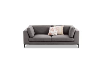 Picture of  [FLOOR MODEL CLEARANCE]  AMELIE 2 Seater Fabric Sofa (Dark Grey)