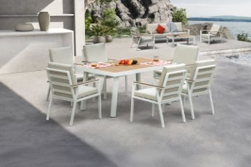 Picture of BONDI 7PC Aluminium Outdoor Lounge Set
