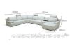 Picture of CASTLEFORD Corner Sofa (100% Genuine Leather) - Chaise Facing Right