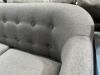 Picture of (FLOOR MODEL CLEARANCE) BRACKE 3 Seater Fabric Sofa Range (Grey)