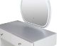 Picture of KALINA 5-Drawer Dressing Table with LED Mirror and Zerra Makeup Stool Set