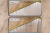 Picture of TOBAGO 68 Square Ribbed Tempered Glass Coffee Table