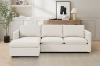 Picture of BENDON Fabric Sectional Sofa (Off White) - Chaise Facing Right