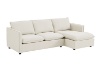 Picture of BENDON Fabric Sectional Sofa (Off White) - Chaise Facing Right