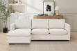 Picture of BENDON Fabric Sectional Sofa (Off White) - Chaise Facing Left