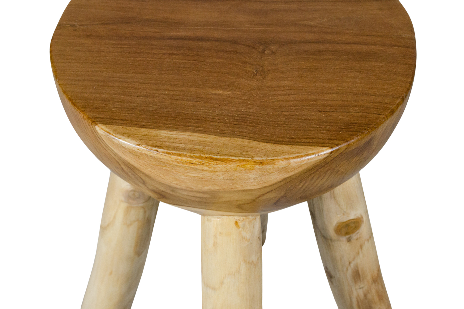 KOHEN Solid Teakwood Stool