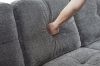 Picture of NEBULA Pro Sectional Sofa with Storage Ottoman (Misty Grey) - Chaise Facing Left