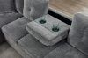 Picture of  NEBULA Pro Sectional Sofa with Storage Ottoman (Misty Grey) - Chaise Facing Right