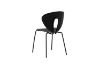 Picture of (FLOOR MODEL CLEARANCE)SLEEKLINE Stackable Dining Chair (Black) 