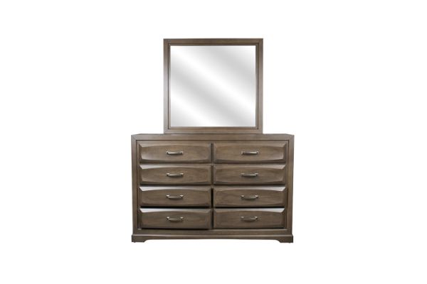 Picture of (FLOOR MODEL CLEARANCE) ARTEMIS 8-Drawer Dresser with Mirror
