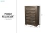 Picture of [FLOOR MODEL CLEARANCE] ARTEMIS 5-Drawer Tallboy