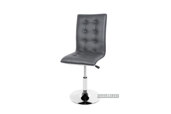 Picture of (FLOOR MODEL CLEARANCE)OLIVIA Adjustable Swivel Gas Lift Bar Chair (Grey) 