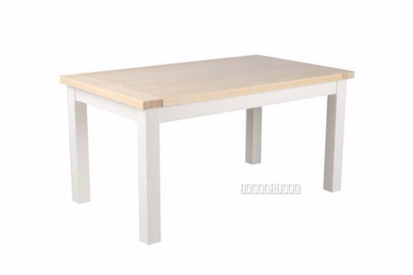 Picture of  [FLOOR MODEL CLEARANCE] SICILY Dining Table (Solid Wood with Ash Top) - 1.8M