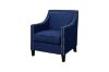 Picture of  [FLOOR MODEL CLEARANCE]  ABBEY Fabric Arm Chair (Skyblue)