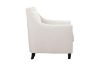 Picture of  [FLOOR MODEL CLEARANCE] ABBEY Fabric Arm Chair (White)