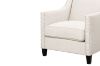 Picture of  [FLOOR MODEL CLEARANCE] ABBEY Fabric Arm Chair (White)
