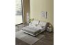 Picture of  [FLOOR MODEL CLEARANCE] HOVER Float Bed Frame (White) - Queen