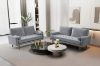 Picture of HAROLD 3 Seater Fabric Sofa (Light Grey)