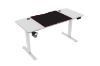 Picture of  [FLOOR MODEL CLEARANCE] MATRIX 140 Electric Height Adjustable Standing Desk with Jumbo Mouse Pad (White)