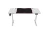 Picture of  [FLOOR MODEL CLEARANCE] MATRIX 140 Electric Height Adjustable Standing Desk with Jumbo Mouse Pad (White)