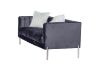 Picture of  [FLOOR MODEL CLEARANCE]  LARKIN 1 Seater Velvet Sofa (Grey)