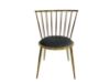 Picture of [FLOOR MODEL CLEARANCE] MARBELLO Gold Frame Velvet Dining Chair (Grey)