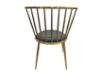 Picture of [FLOOR MODEL CLEARANCE] MARBELLO Gold Frame Velvet Dining Chair (Grey)
