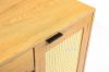 Picture of [FLOOR MODEL CLEARANCE]  SAILOR 120 Office Desk with Rattan (Oak)