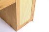 Picture of [FLOOR MODEL CLEARANCE]  SAILOR 120 Office Desk with Rattan (Oak)