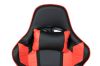 Picture of [FLOOR MODEL CLEARANCE] RAIDERS Swivel Gaming Chair (Red with Black)
