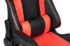Picture of [FLOOR MODEL CLEARANCE] RAIDERS Swivel Gaming Chair (Red with Black)