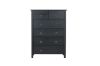 Picture of [FLOOR MODEL CLEARANCE]METRO 6-Drawer Tallboy (Black)