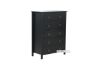 Picture of [FLOOR MODEL CLEARANCE]METRO 6-Drawer Tallboy (Black)