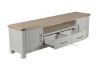Picture of [FLOOR MODEL CLEARANCE] SICILY 201 2-Drawer Solid Wood with Ash Top Large TV Unit