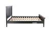 Picture of CAROL  Solid Acacia Bed in Queen Size(Black)
