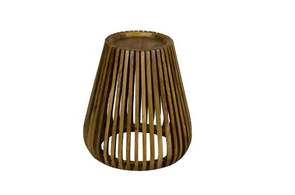 Picture of JILLIAN Mango Wood Round Side Table
