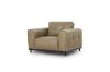 Picture of KALONA 3/2/1 Seater 100% Genuine Leather Sofa Range (Taupe) - 1 Seater