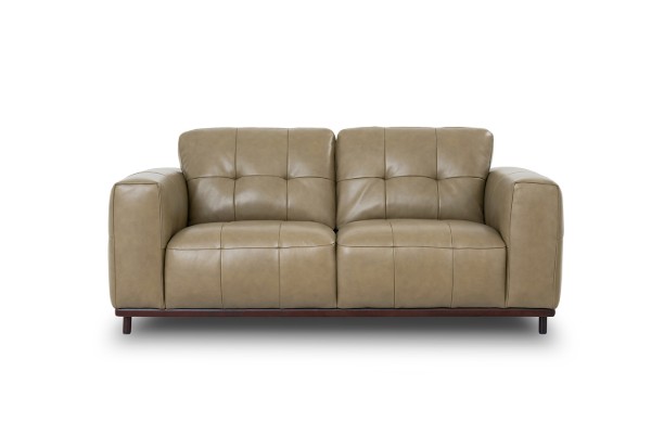 Picture of KALONA 100% Genuine Leather 2 Seater Sofa (Taupe)