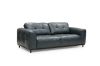 Picture of KALONA 3/2/1 Seater 100% Genuine Leather Sofa Range (Dark Blue) - 3 Seater