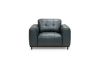 Picture of KALONA 3/2/1 Seater 100% Genuine Leather Sofa Range (Dark Blue) - 3+2+1 Sofa Set