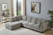 Picture of LIBERTY Premium Chaise Facing Left  Sectional Sofa (Light Grey) 