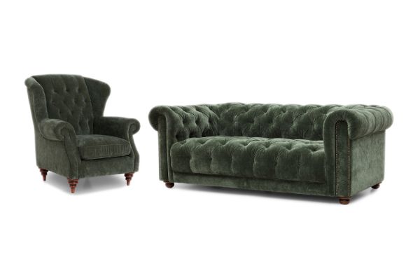 Picture of BAMBURGH 3/1 Seater Chesterfield Sofa Range