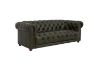 Picture of BAMBURGH 100% Genuine Leather 3 Seater Chesterfield Sofa